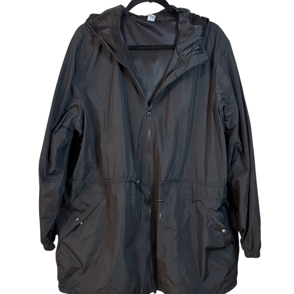 Old Navy Active Black Mesh Jacket